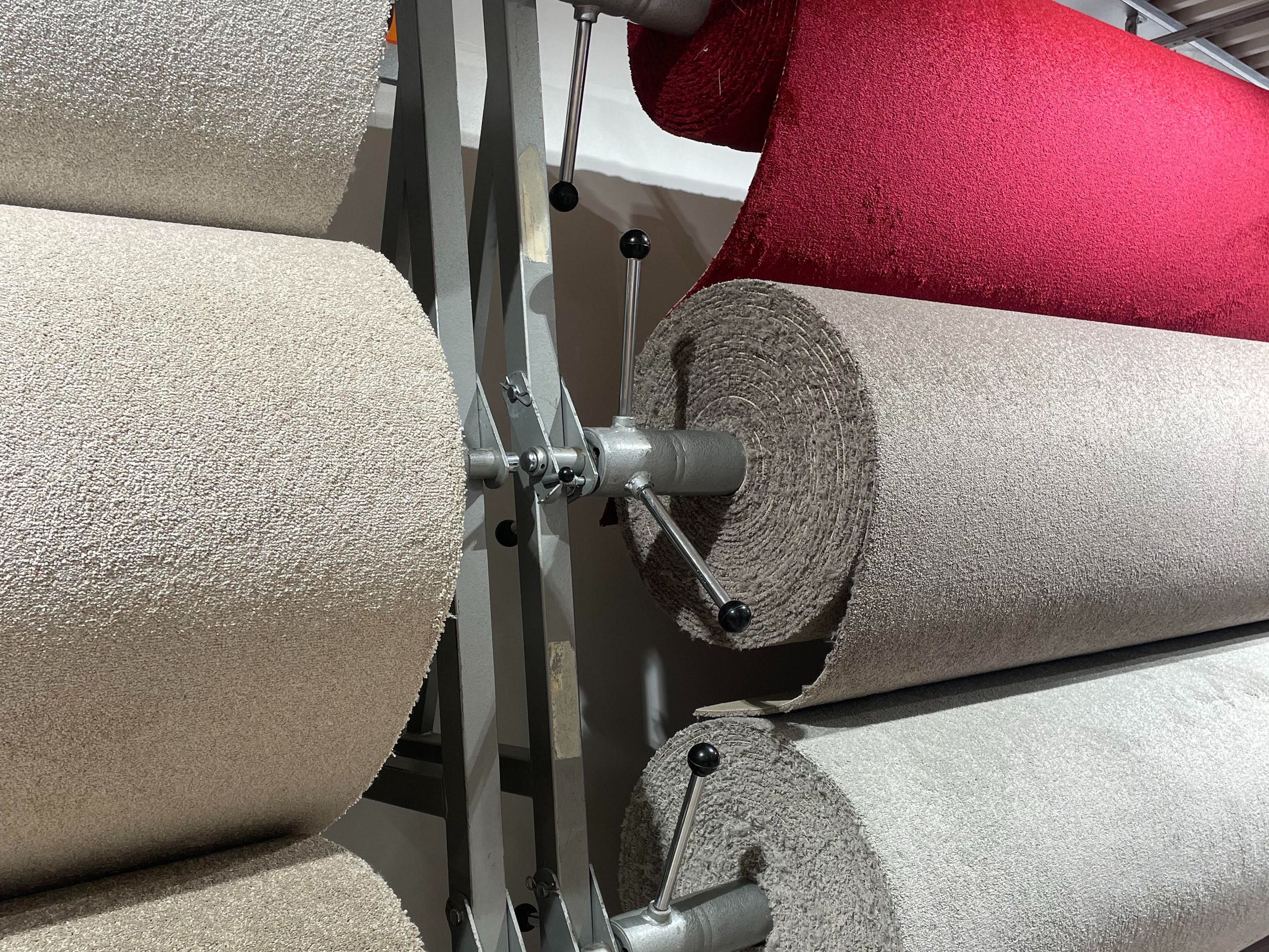 Mattor av olika färger